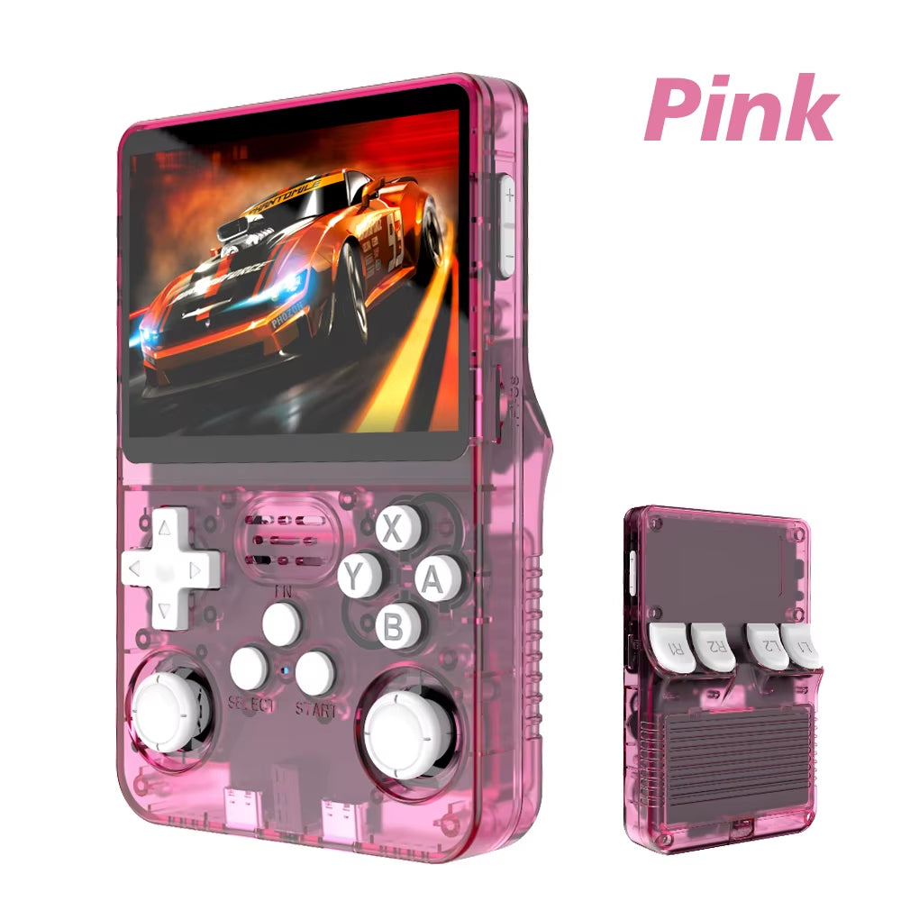 R36S Retro Handheld Video Game Genuine R36S, ARKOS System, Can Flash Rocknix System 3.5 Inch IPS Screenpocket Video Player 64GB