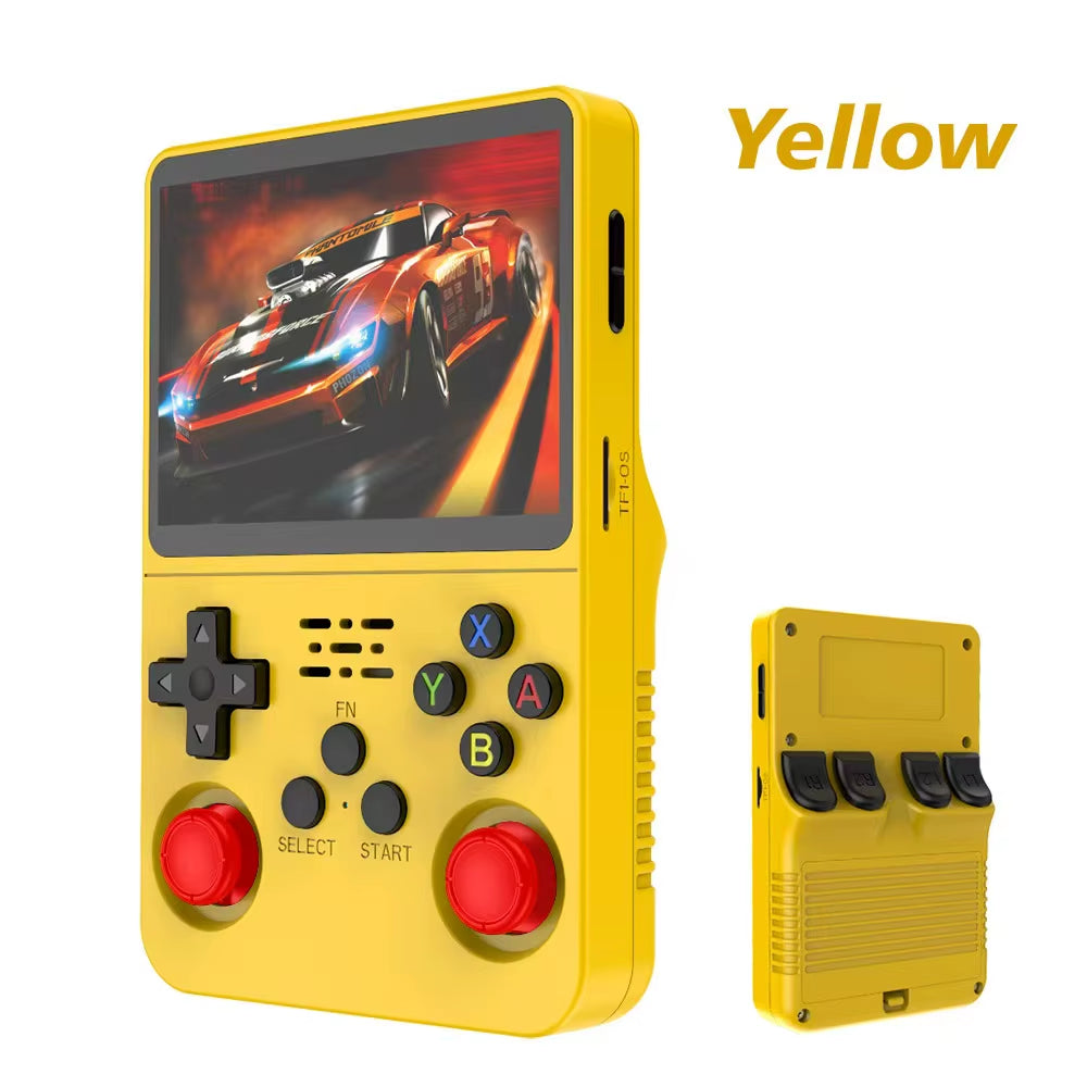 R36S Retro Handheld Video Game Genuine R36S, ARKOS System, Can Flash Rocknix System 3.5 Inch IPS Screenpocket Video Player 64GB