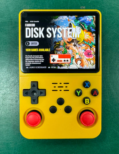 R36S Retro Handheld Video Game Genuine R36S, ARKOS System, Can Flash Rocknix System 3.5 Inch IPS Screenpocket Video Player 64GB