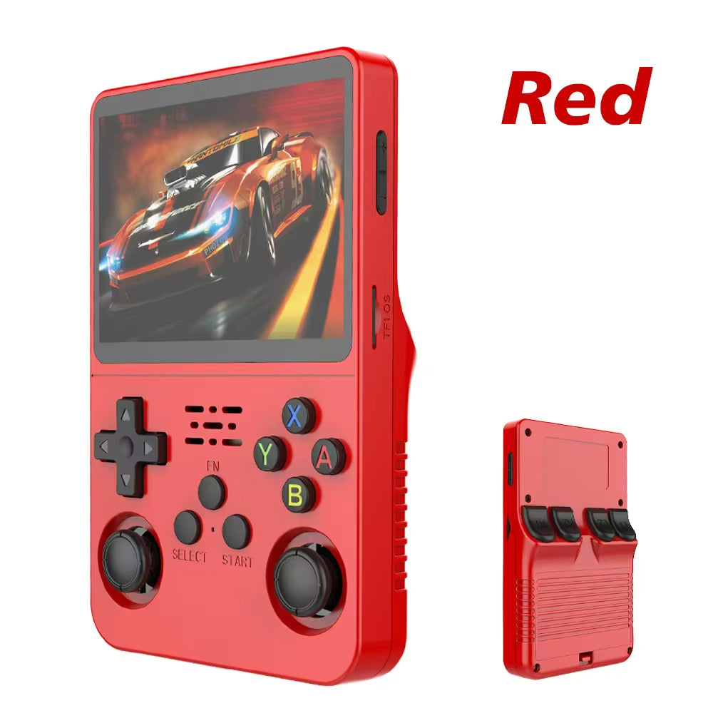 R36S Retro Handheld Video Game Genuine R36S, ARKOS System, Can Flash Rocknix System 3.5 Inch IPS Screenpocket Video Player 64GB