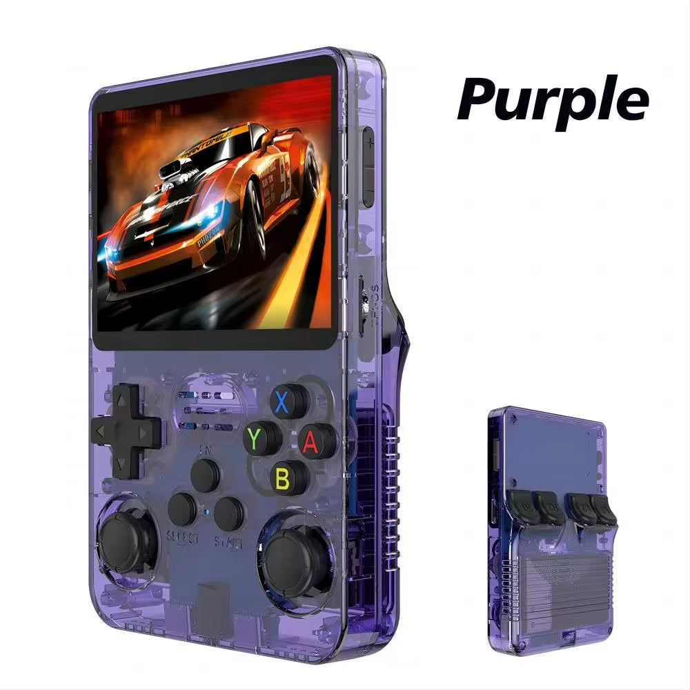 R36S Retro Handheld Video Game Genuine R36S, ARKOS System, Can Flash Rocknix System 3.5 Inch IPS Screenpocket Video Player 64GB