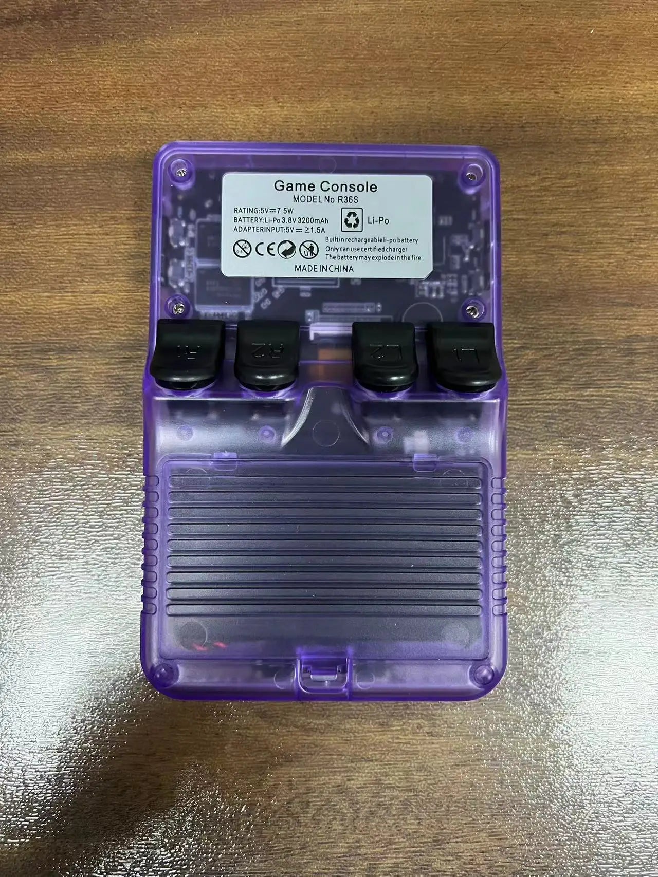R36S Retro Handheld Video Game Genuine R36S, ARKOS System, Can Flash Rocknix System 3.5 Inch IPS Screenpocket Video Player 64GB